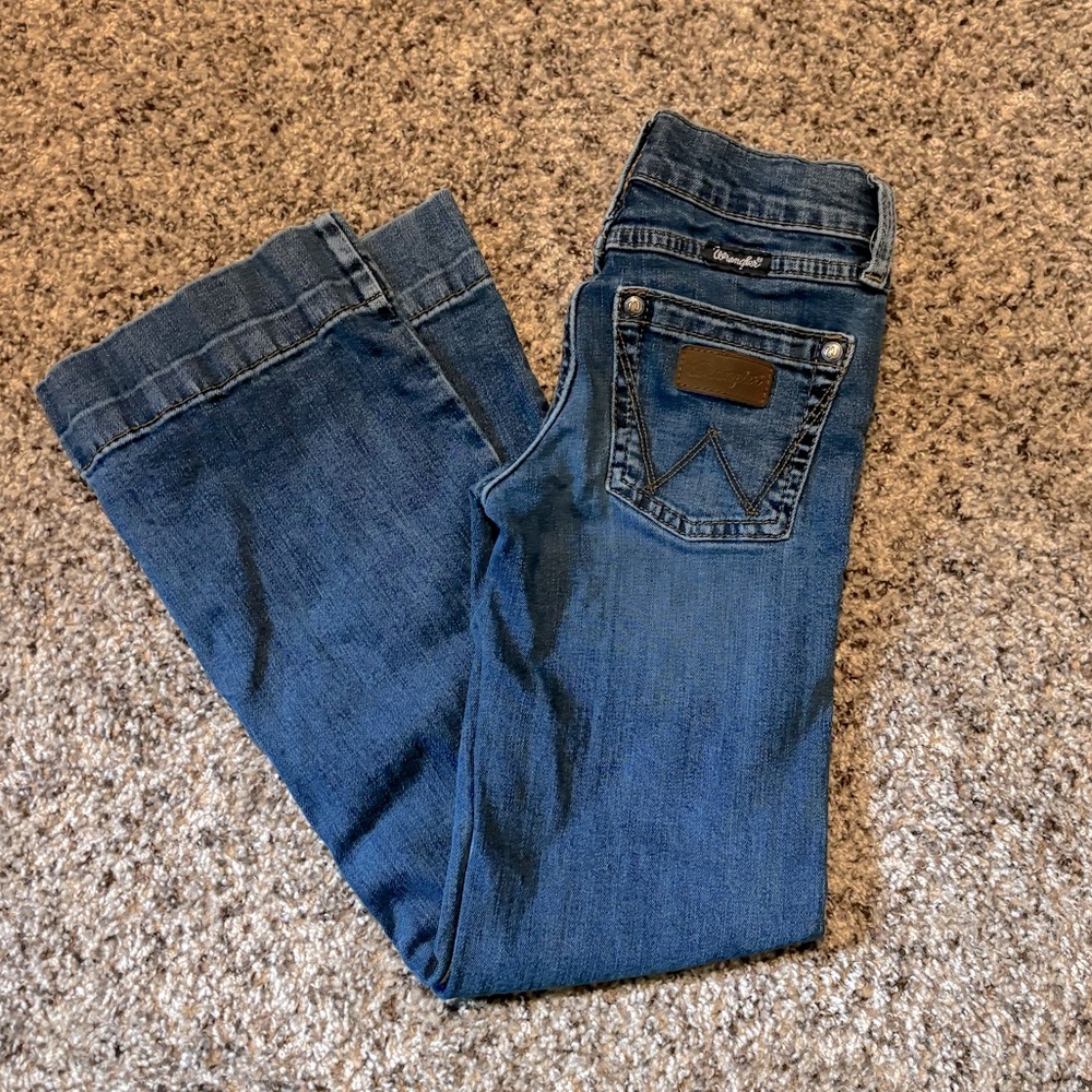 Wrangler girls trouser bootcut Jean